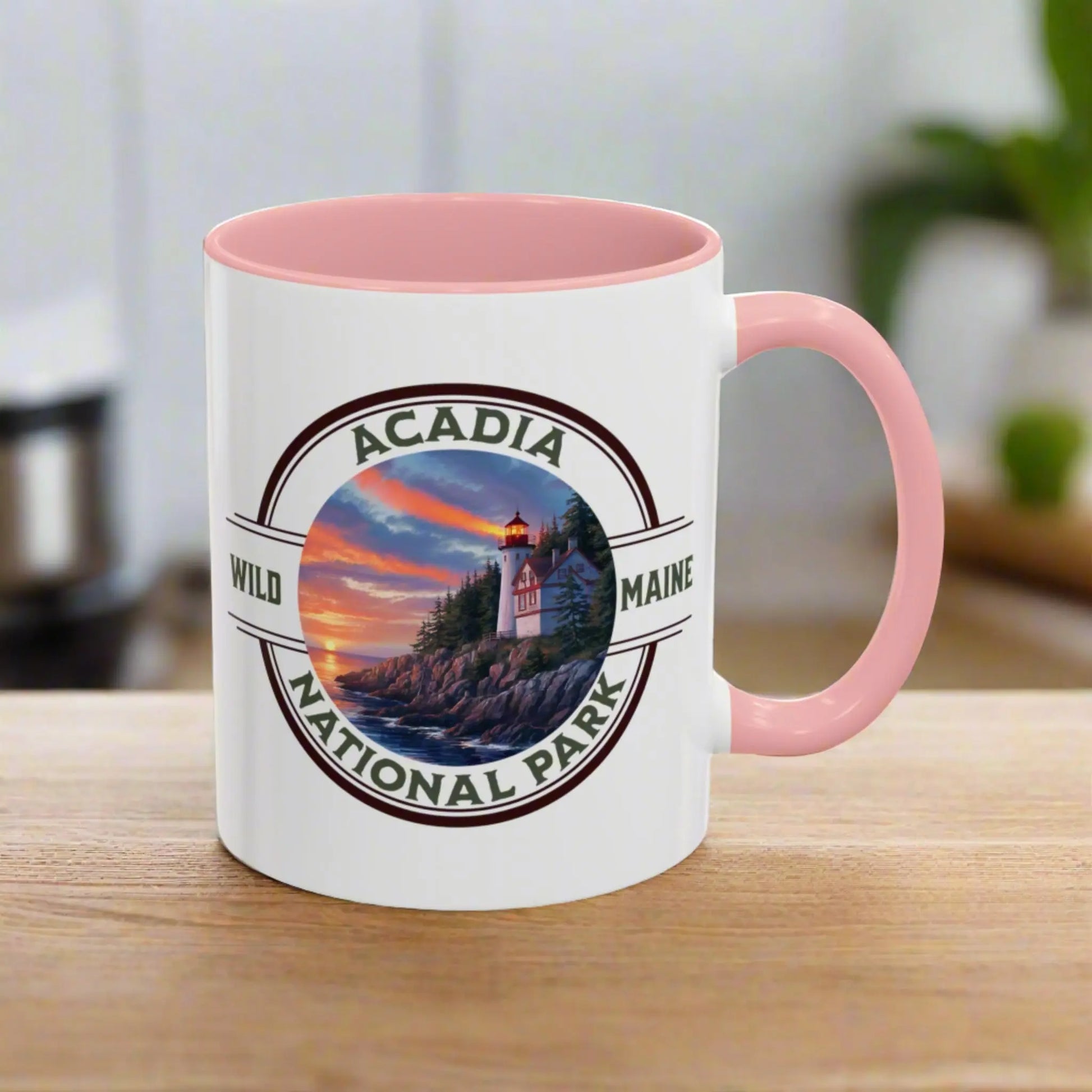Acadia National Park Accent Mug (2 Sizes, 5 Colors) - Park Service Apparel