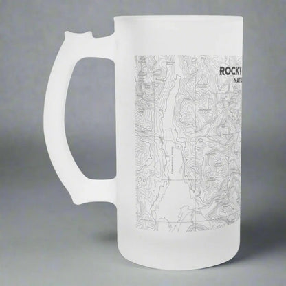Rocky Mountain National Park Topographic Pint Mug - Park Service Apparel