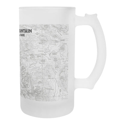 Rocky Mountain National Park Topographic Pint Mug - Park Service Apparel