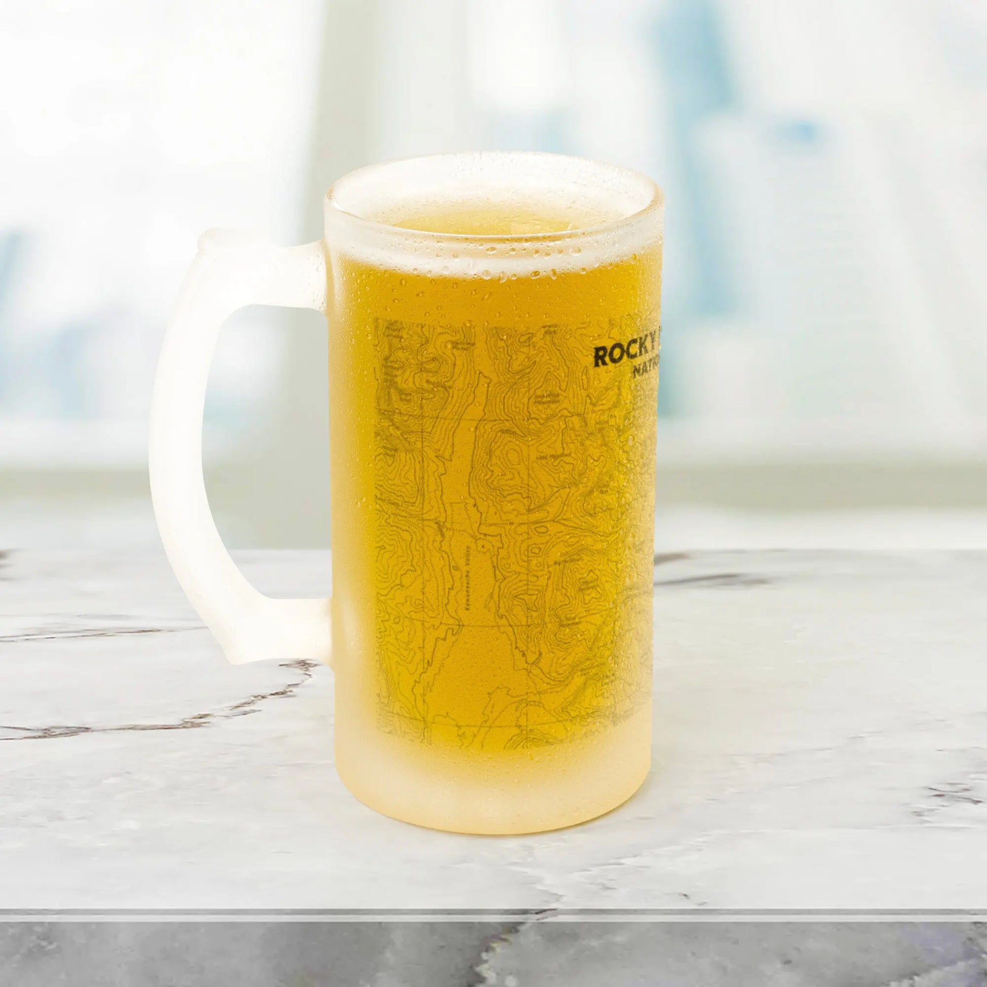 Rocky Mountain National Park Topographic Pint Mug - Park Service Apparel