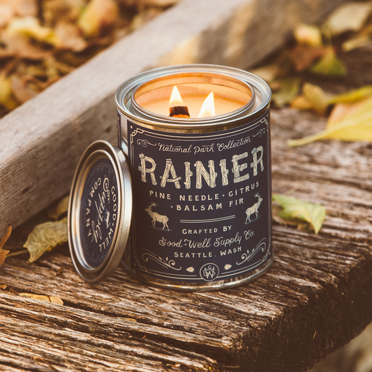 Rainier National Park Candle Good & Well Supply Co
