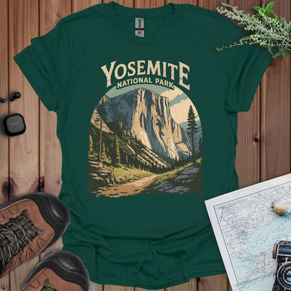 Yosemite Valley El Capitan Unisex Fit Soft T-Shirt Printify