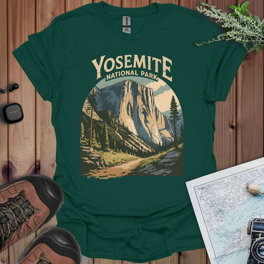 Yosemite Valley El Capitan Unisex Fit Soft T-Shirt Printify