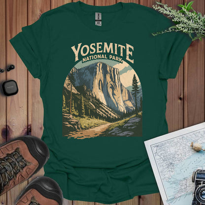 Yosemite Valley El Capitan Unisex Fit Soft T-Shirt Printify