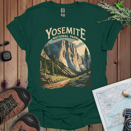 Yosemite Valley El Capitan Unisex Fit Soft T-Shirt Printify