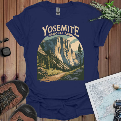 Yosemite Valley El Capitan Unisex Fit Soft T-Shirt Printify