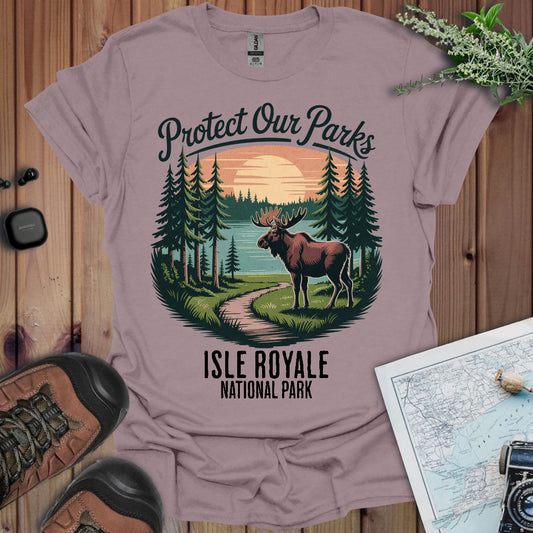 Protect Our Parks Isle Royale National Park Unisex Fit Soft T-Shirt Printify