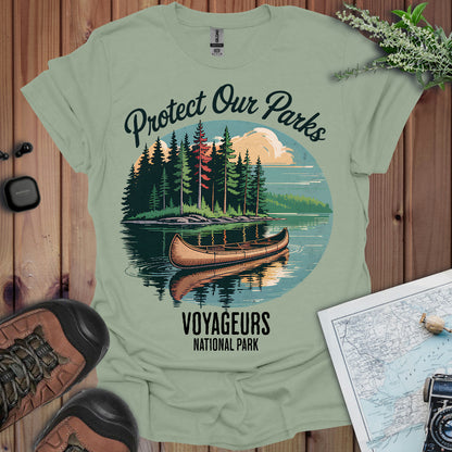 Protect Our Parks Voyageurs National Park Unisex Fit Soft T-Shirt Printify