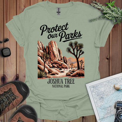 Protect Our Parks Joshua Tree National Park Unisex Fit Soft T-Shirt Printify