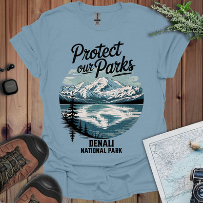 Protect Our Parks Denali National Park Unisex Fit Soft T-Shirt Printify