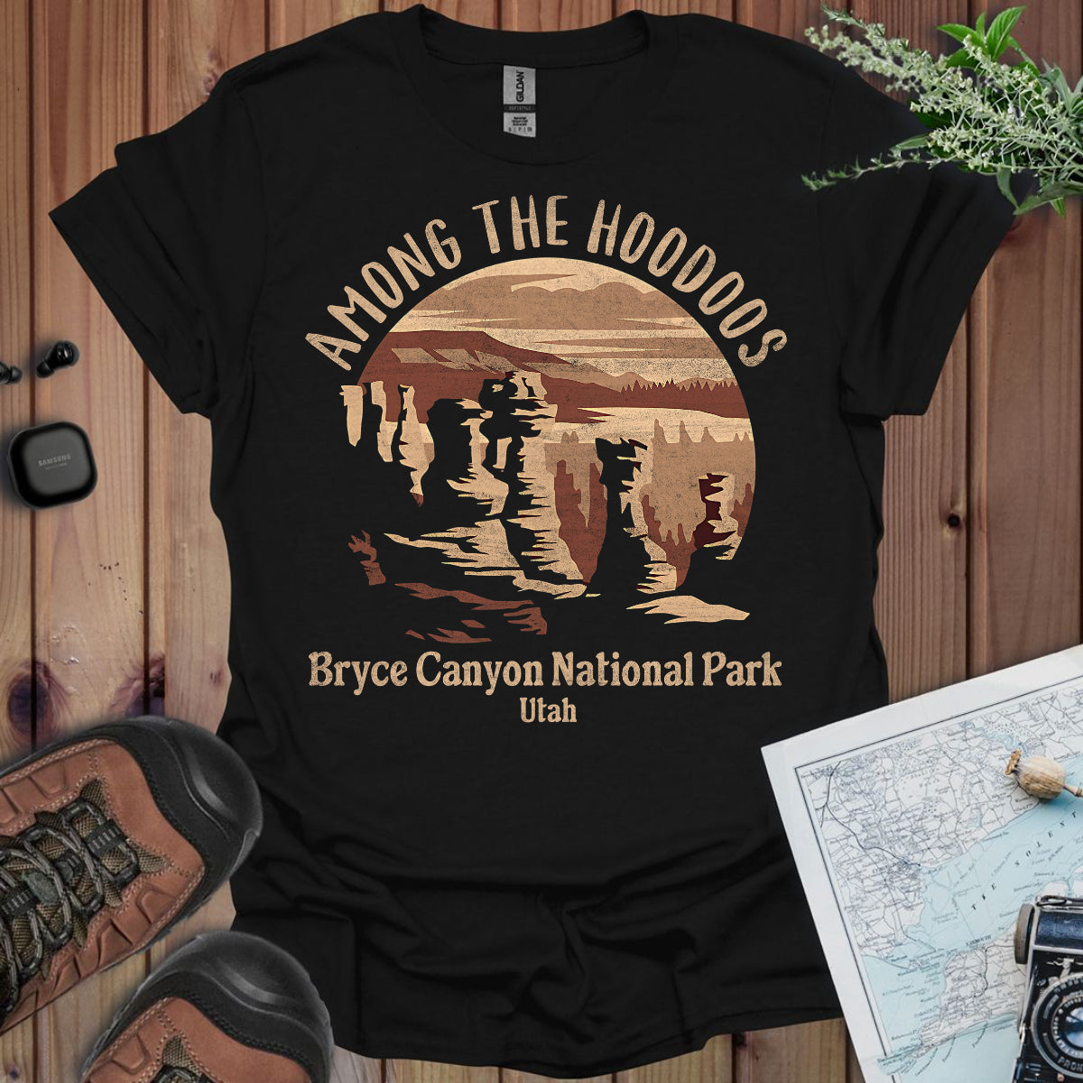 Bryce Canyon National Park Unisex Fit Soft T- Shirt Among The Hoodoos Printify