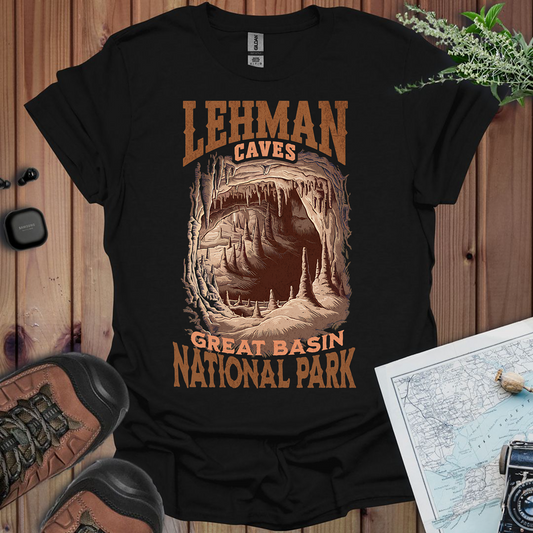 Great Basin National Park Unisex Fit Soft T-Shirt Lehman Caves Printify