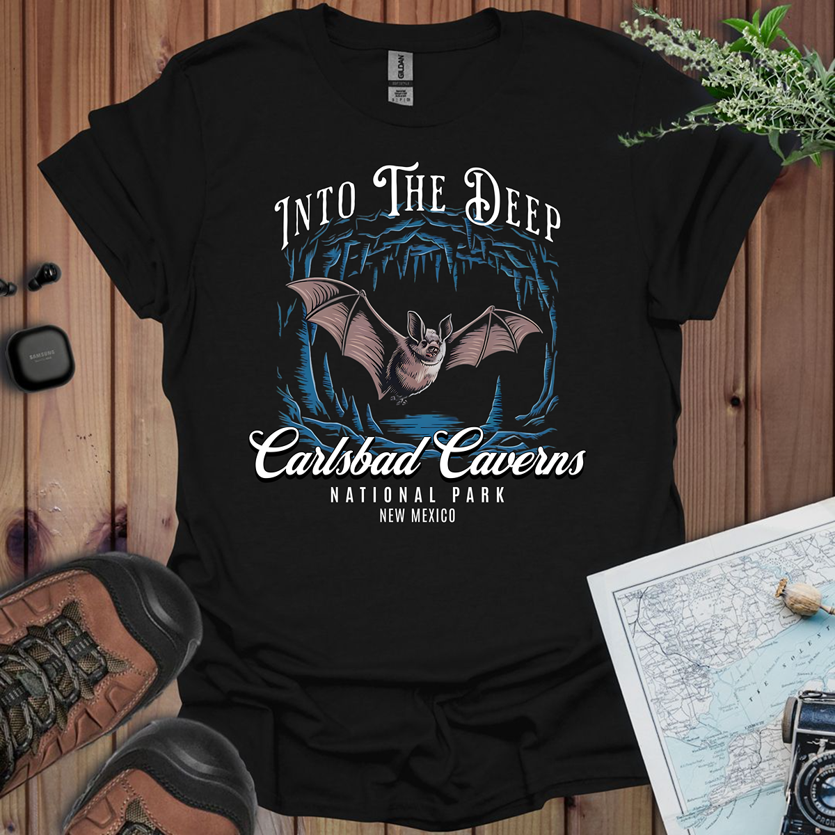 Carlsbad Caverns National Park Unisex Fit Soft T-Shirt Printify