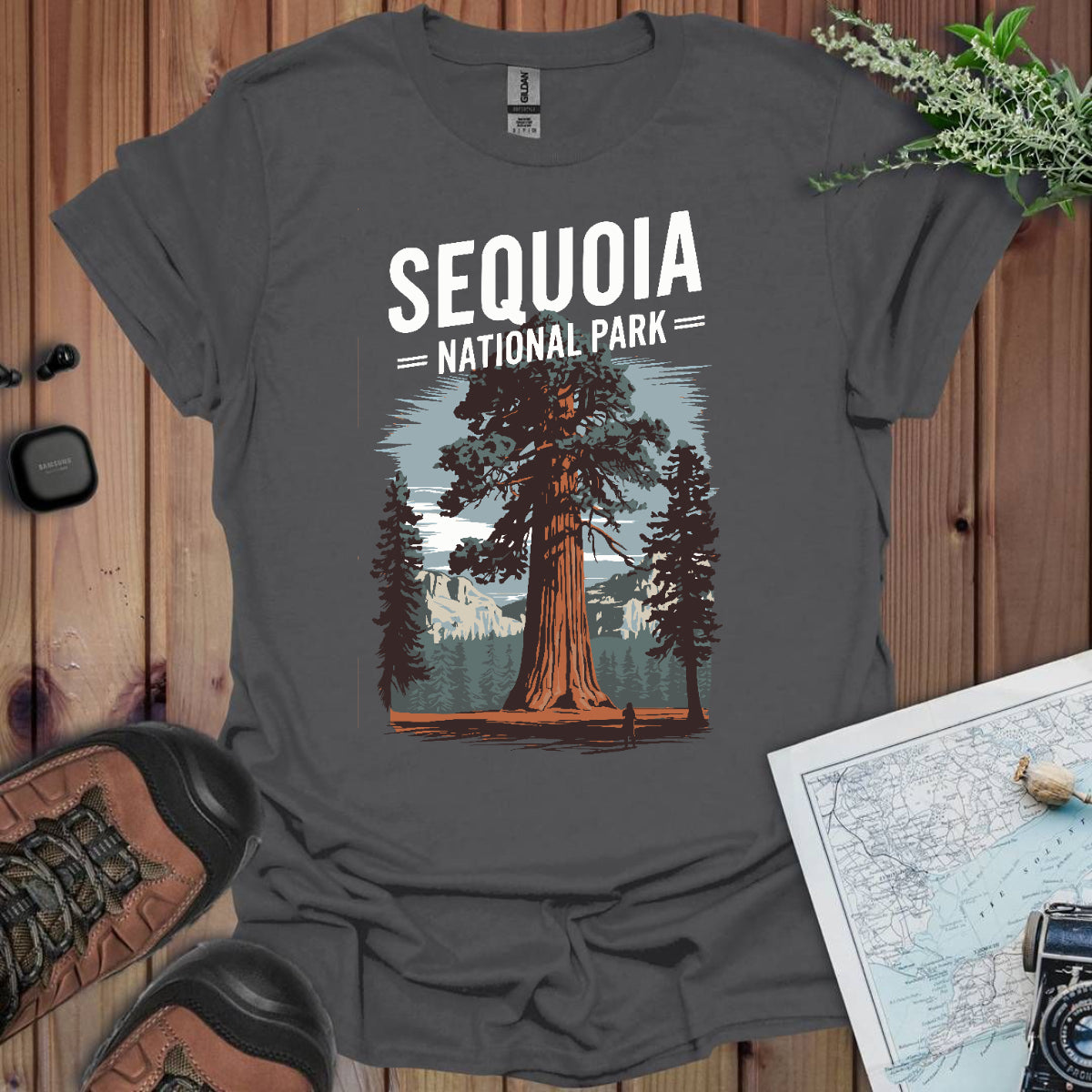Sequoia National Park Unisex Fit Soft T-Shirt Printify