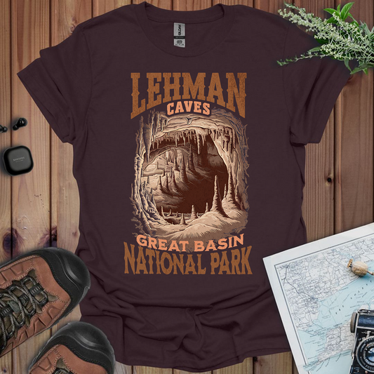 Great Basin National Park Unisex Fit Soft T-Shirt Lehman Caves Printify