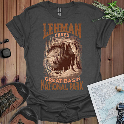 Great Basin National Park Unisex Fit Soft T-Shirt Lehman Caves Printify