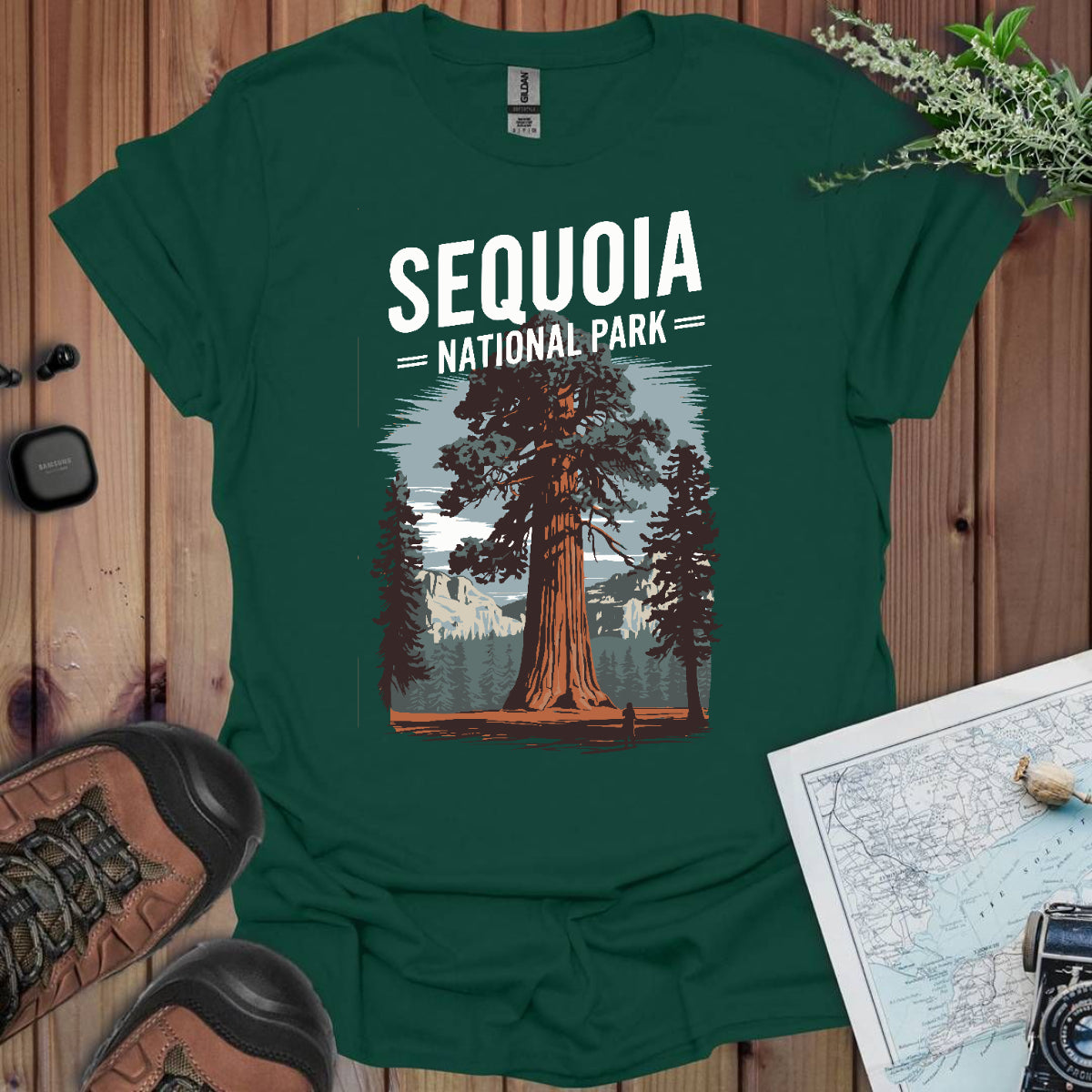 Sequoia National Park Unisex Fit Soft T-Shirt Printify