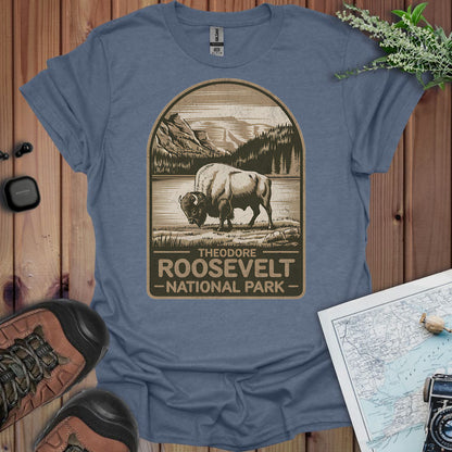 Theodore Roosevelt National Park Unisex Fit Soft T-Shirt Printify