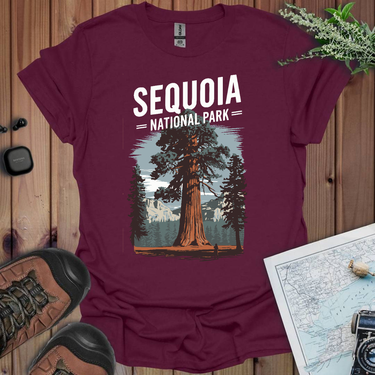 Sequoia National Park Unisex Fit Soft T-Shirt Printify