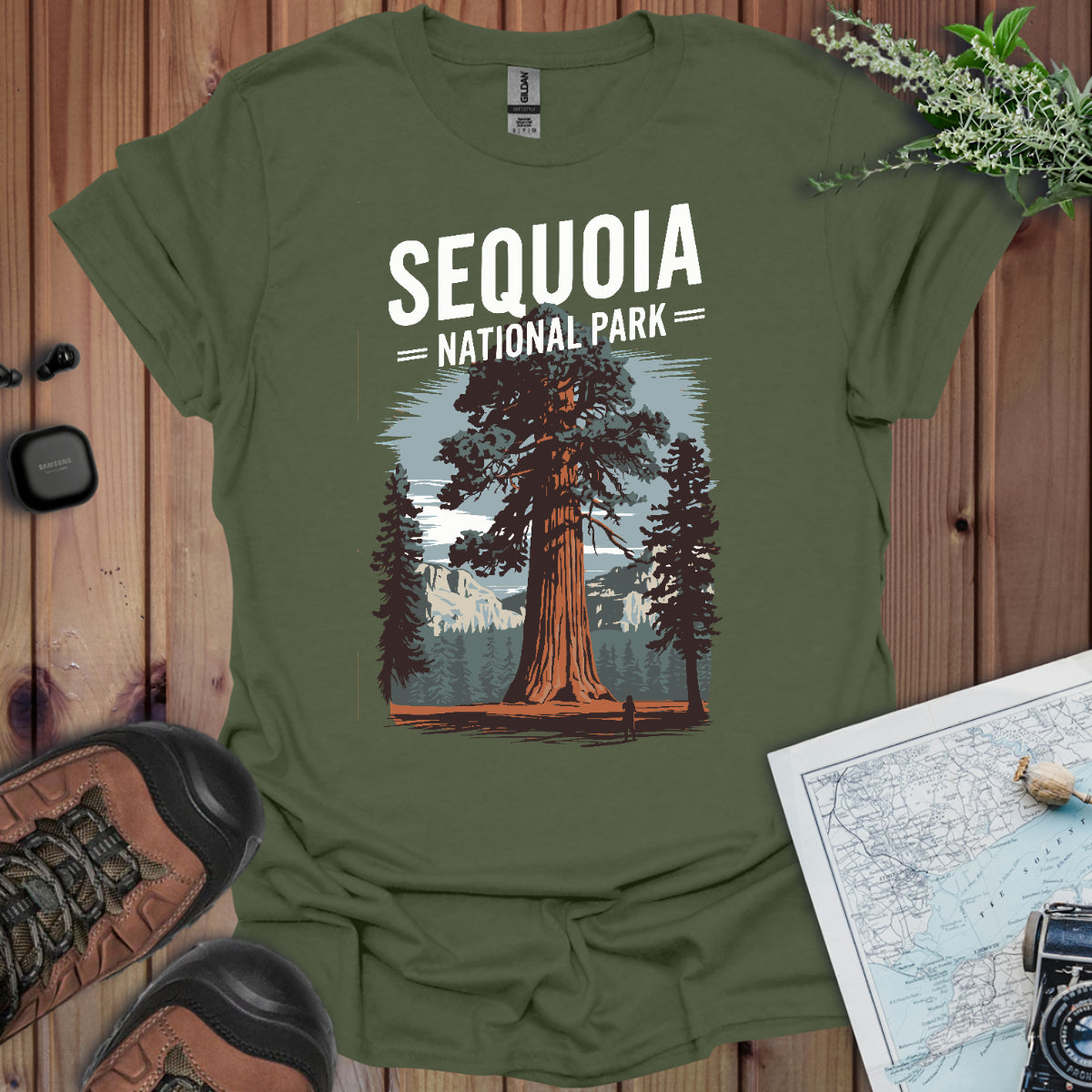 Sequoia National Park Unisex Fit Soft T-Shirt Printify