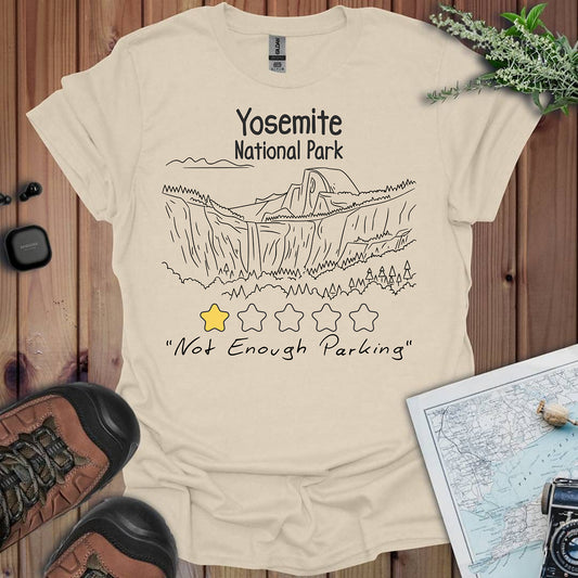Yosemite 1 Star Review Unisex Soft T-Shirt Funny National Park Tee Printify