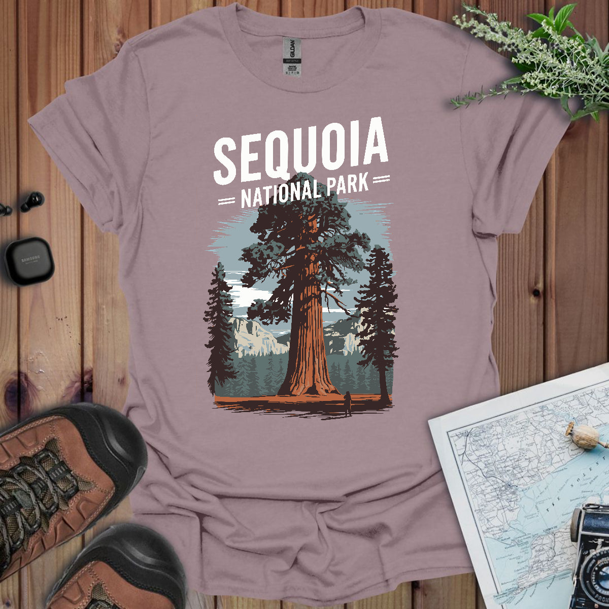 Sequoia National Park Unisex Fit Soft T-Shirt Printify