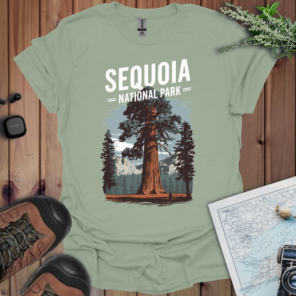 Sequoia National Park Unisex Fit Soft T-Shirt Printify