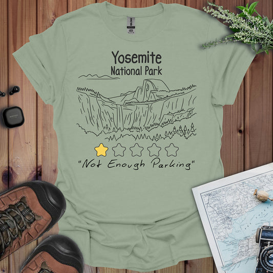 Yosemite 1 Star Review Unisex Soft T-Shirt Funny National Park Tee Printify