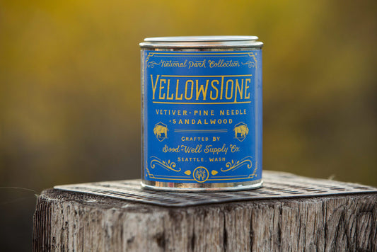 Yellowstone National Park Candle Good & Well Supply Co