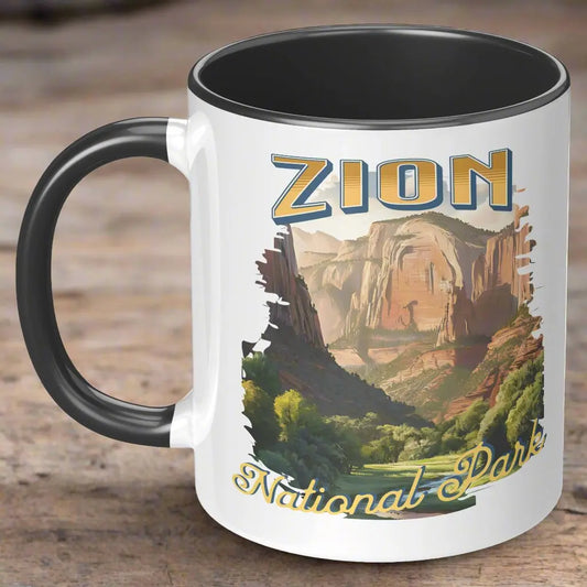 Zion National Park Mug 11oz 15oz - Park Service Apparel