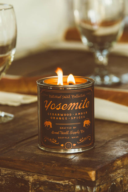 Yosemite National Park Candle Good & Well Supply Co.