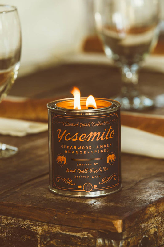 Yosemite National Park Candle Good & Well Supply Co.
