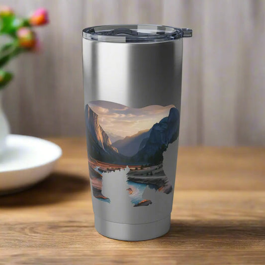 Yosemite National Park Bear Insulated 20oz Tumbler - Park Service Apparel