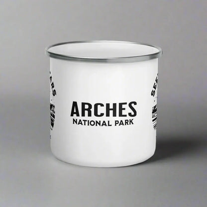 Arches National Park Seek The Stars Durable Enamel Camp Mug - Park Service Apparel