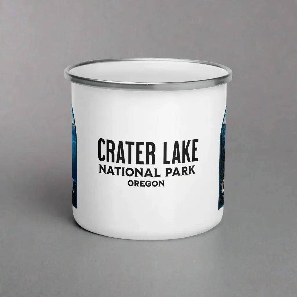 Crater Lake National Park Durable Enamel Camp Mug - Park Service Apparel
