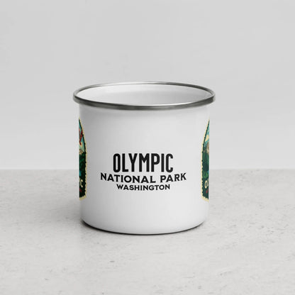 Olympic National Park Durable Enamel Camp Mug - Park Service Apparel