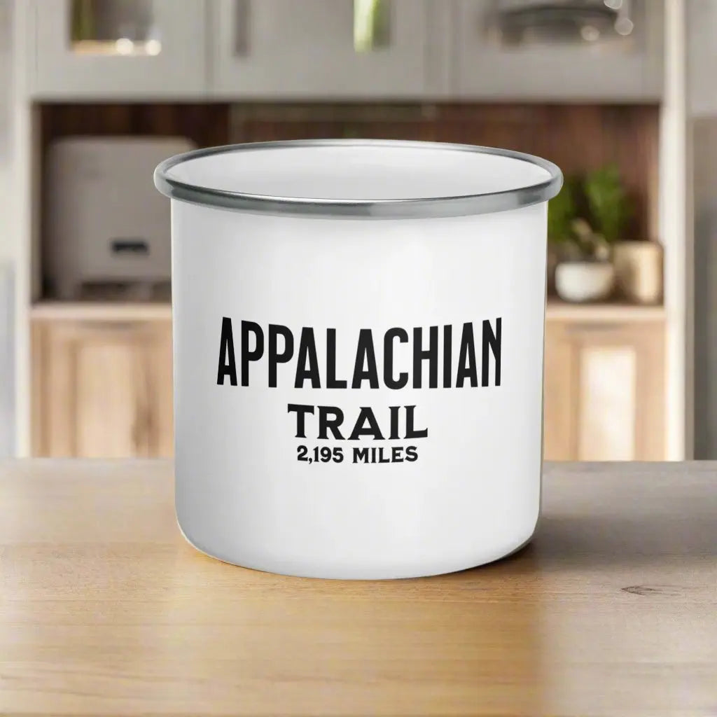 Appalachian National Scenic Trail Enamel AT Camp Mug Evening Blaze - Park Service Apparel