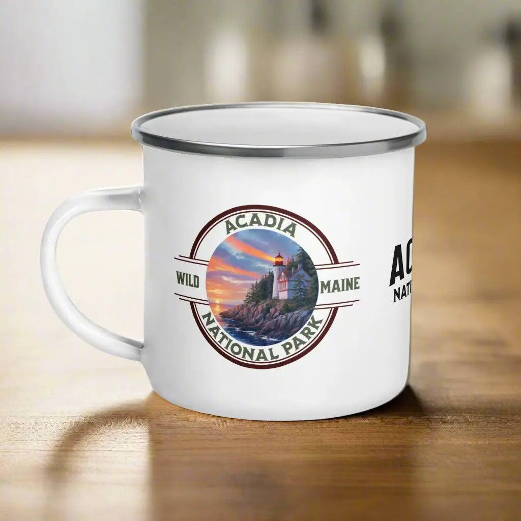 Acadia National Park Durable Enamel Camp Mug - Park Service Apparel