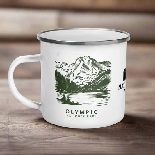 Olympic National Park Durable Enamel Camp Mug - Park Service Apparel