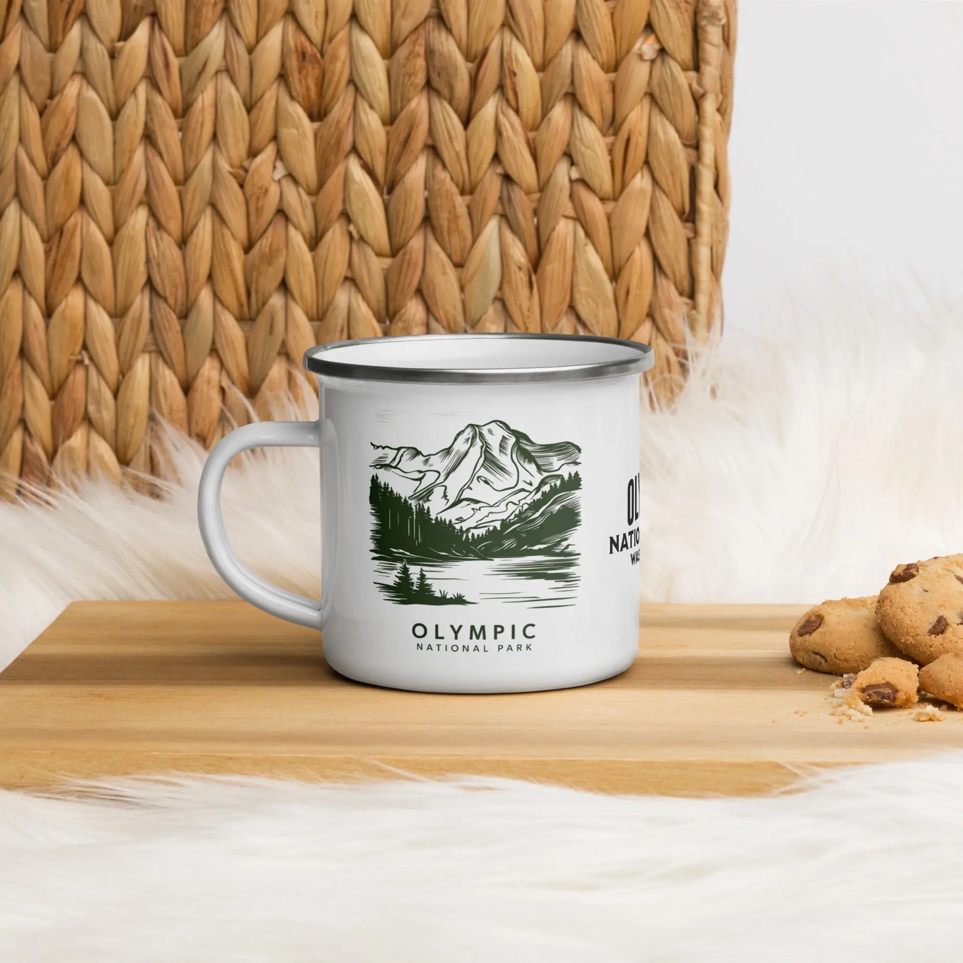Olympic National Park Durable Enamel Camp Mug - Park Service Apparel