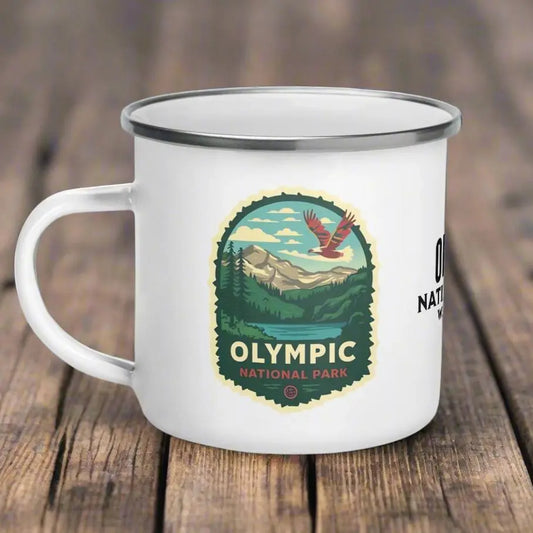 Olympic National Park Durable Enamel Camp Mug - Park Service Apparel