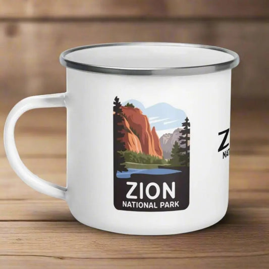 Zion National Park Durable Enamel Camp Mug - Park Service Apparel