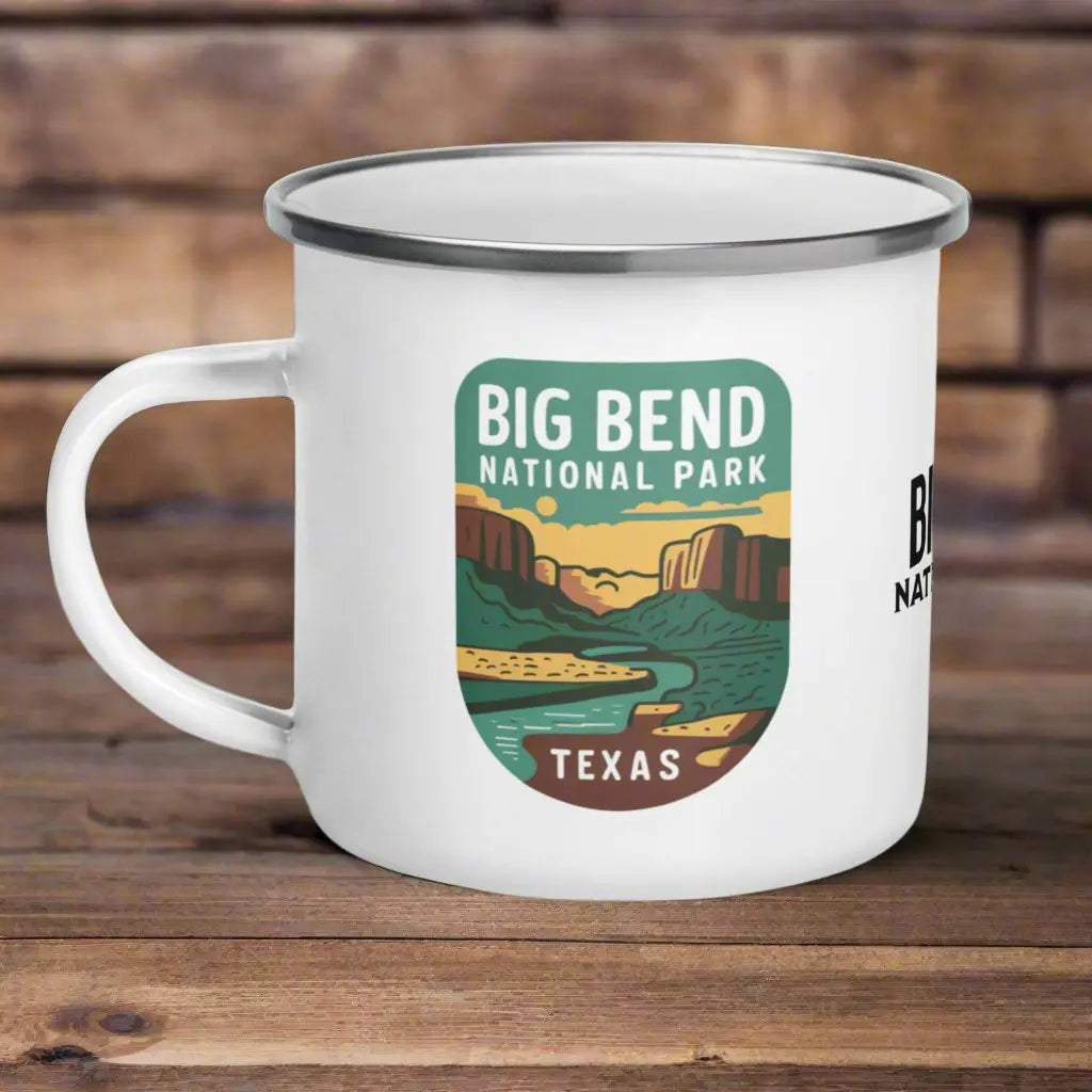 Big Bend National Park Durable Enamel Camp Mug - Park Service Apparel