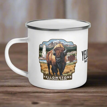Yellowstone National Park Durable Enamel Camp Mug - Park Service Apparel