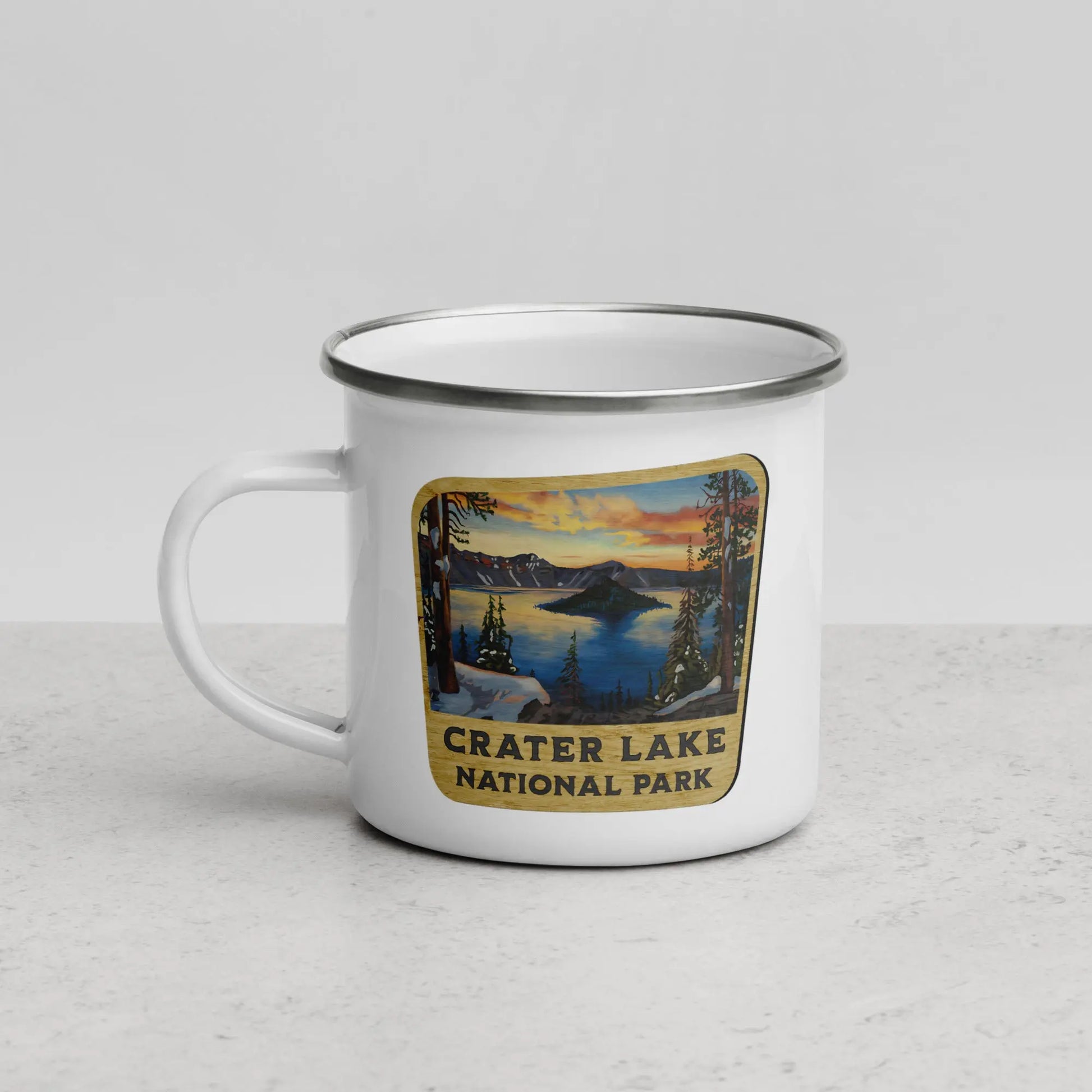 Crater Lake National Park Durable Enamel Camp Mug - Park Service Apparel