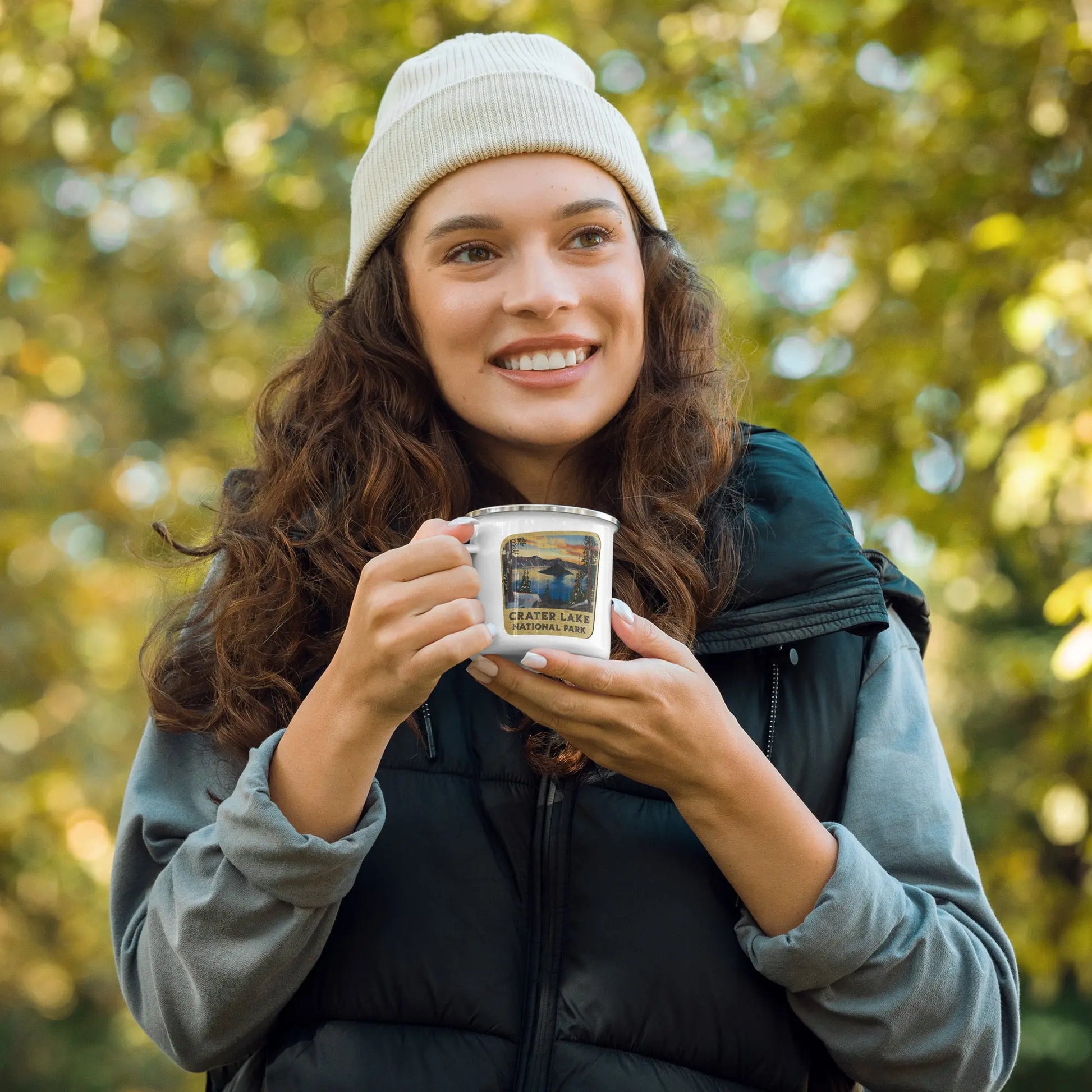 Crater Lake National Park Durable Enamel Camp Mug - Park Service Apparel
