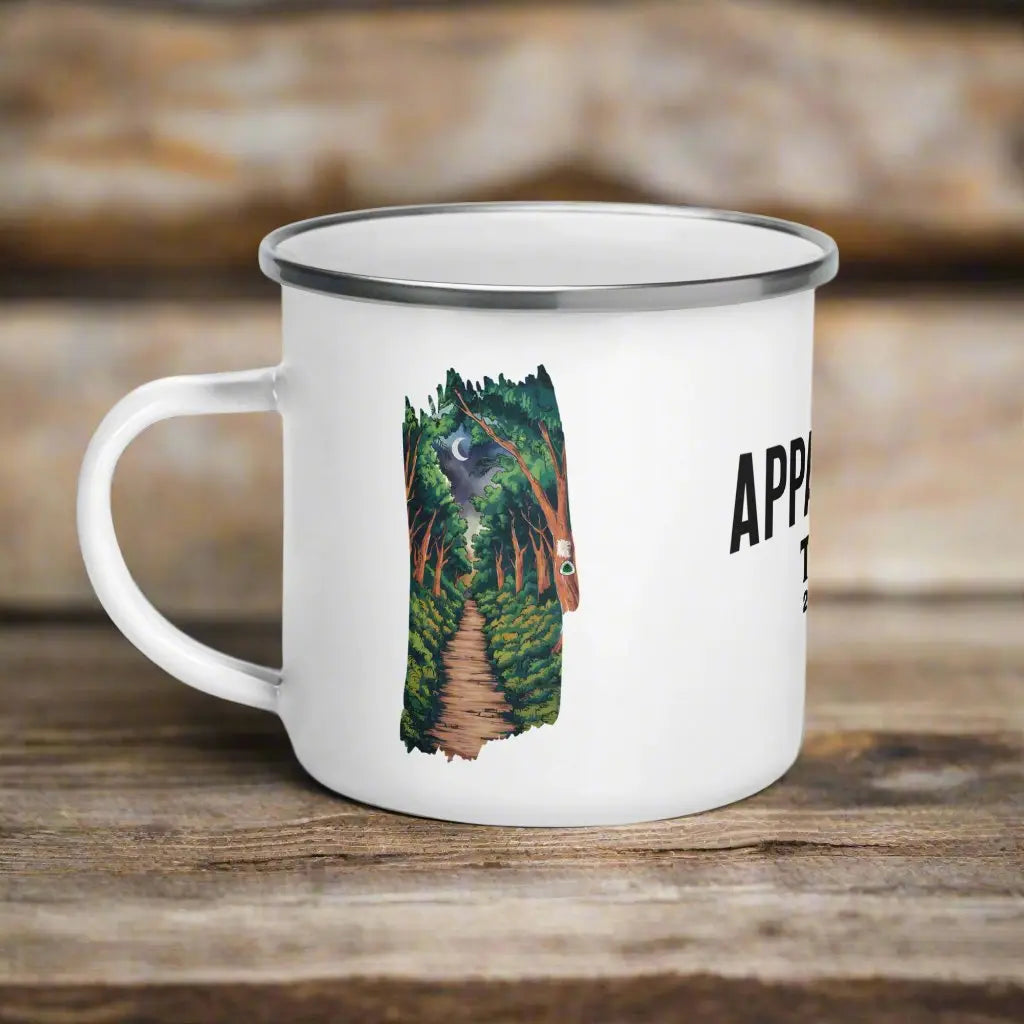 Appalachian National Scenic Trail Enamel AT Camp Mug Evening Blaze - Park Service Apparel
