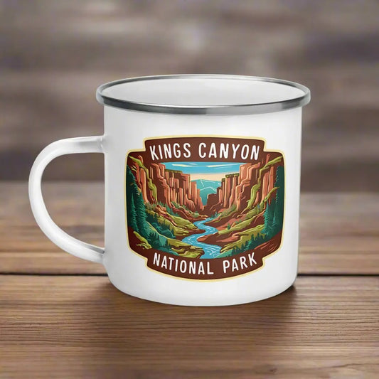 Kings Canyon National Park Durable Enamel Camp Mug - Park Service Apparel
