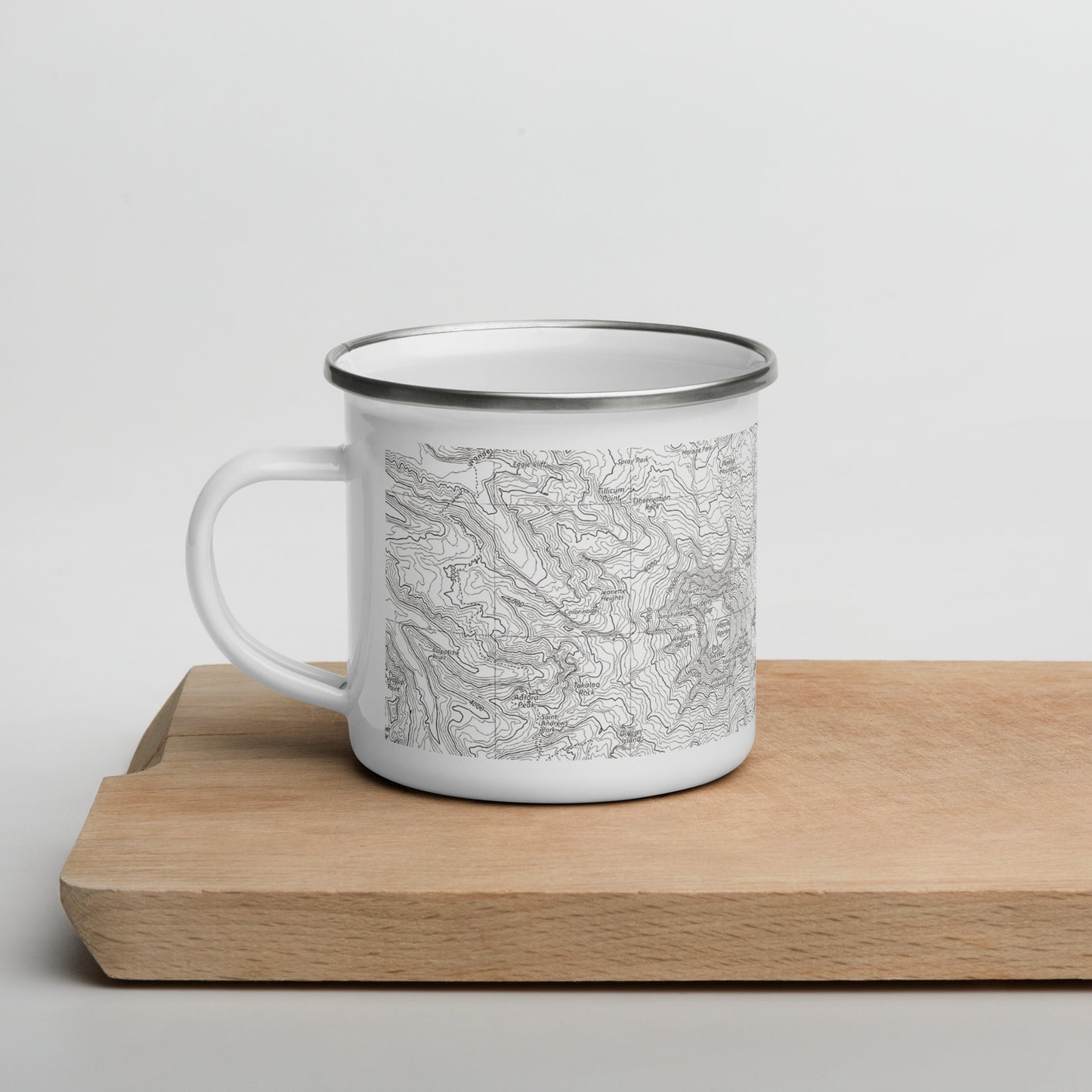 Mount Rainier Durable Enamel Camp Mug Park Service Apparel