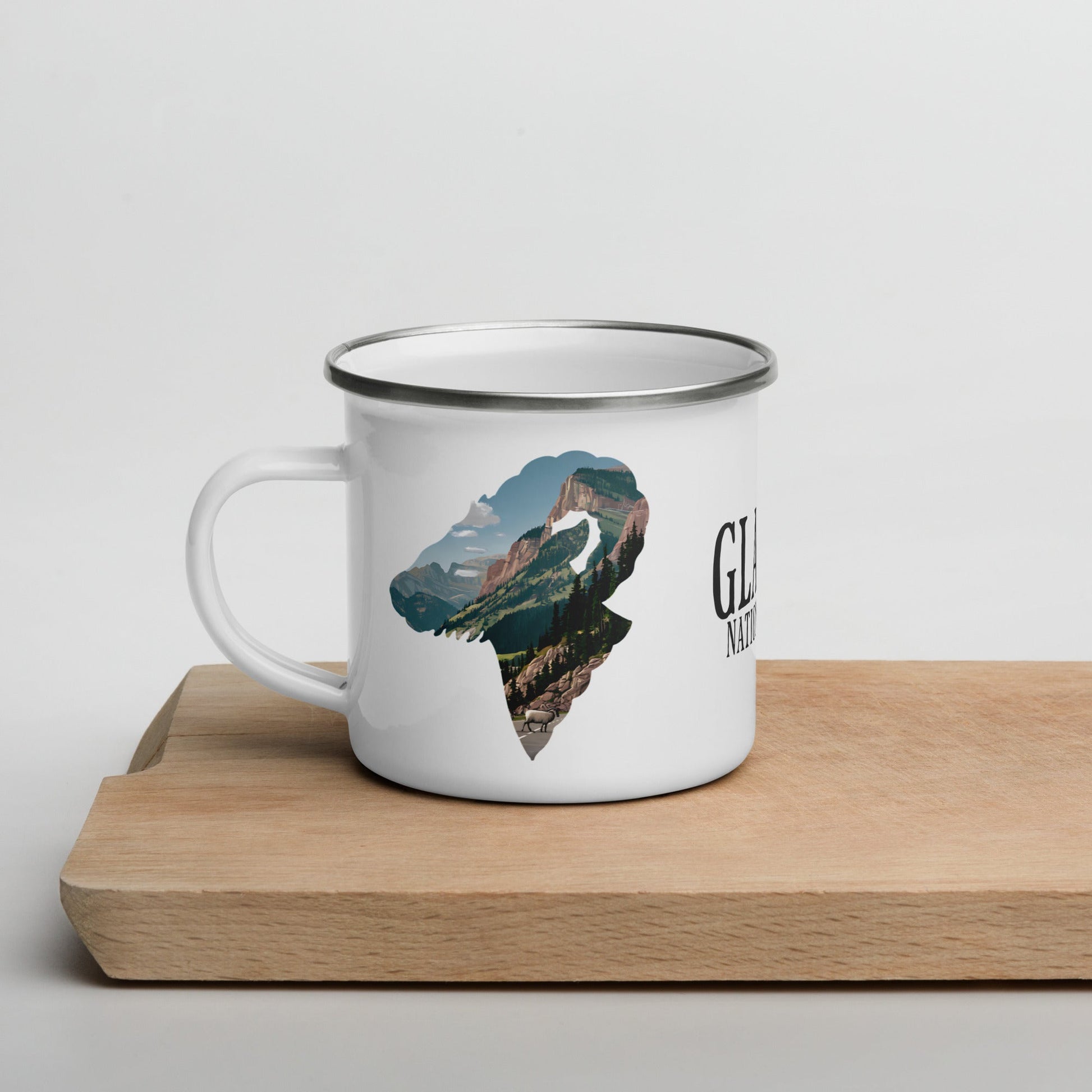 Glacier Big Horned Sheep National Park Camp Mug Park Service Apparel